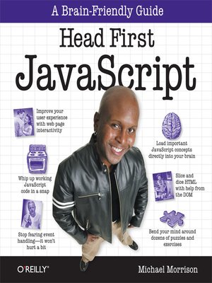 cover image of Head First JavaScript